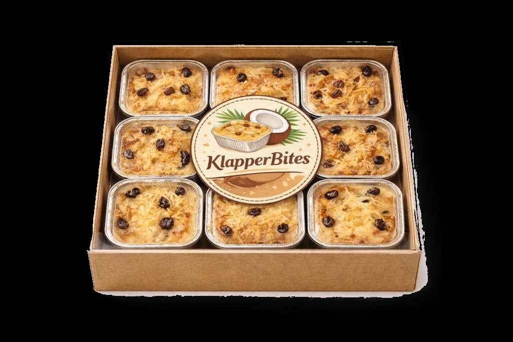 Klappertart Klaperbites dalam kemasan